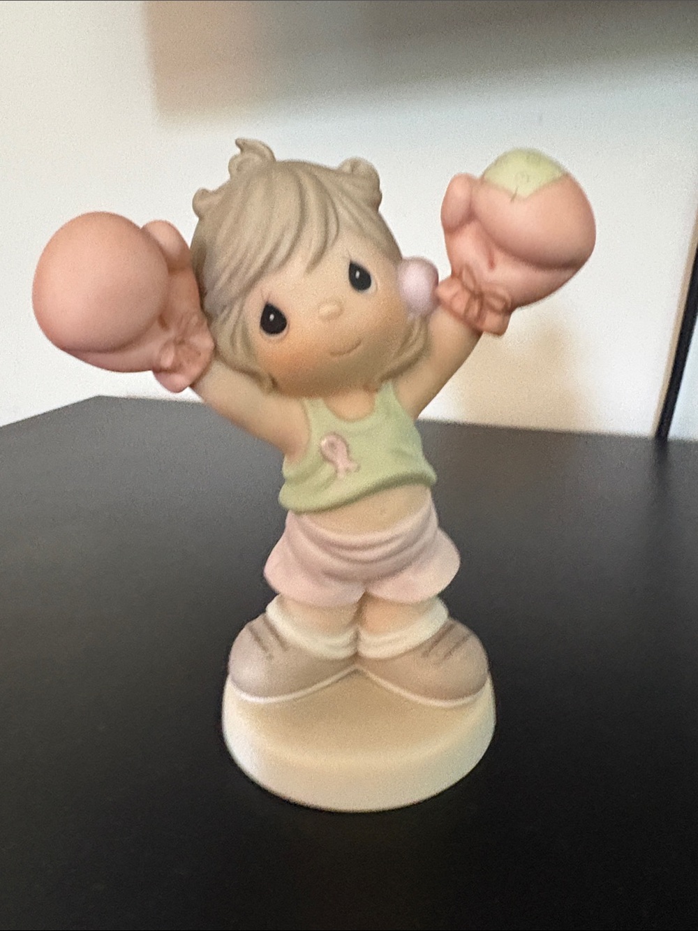 Precious Moments "Life is Worth Fighting for" figurine, NABCO 2001